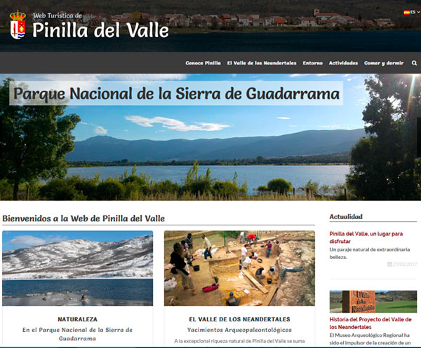 Web de Pinilla del Valle