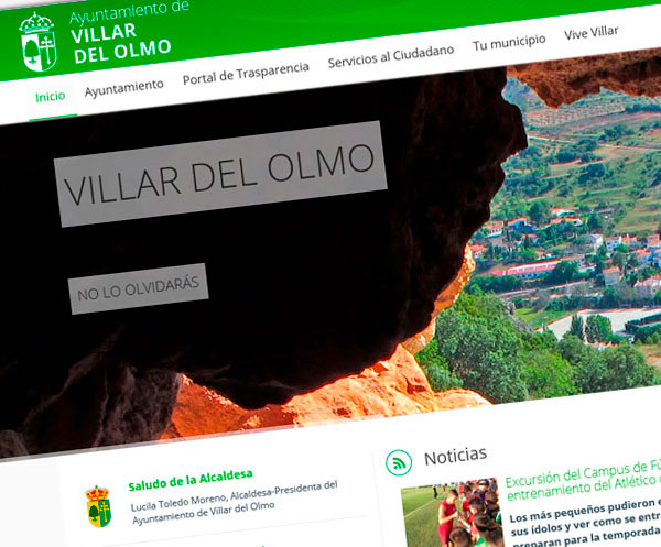 Web corporativa de Villar del Olmo